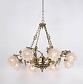 Подвесная люстра Lumien Hall Эльза H17050/8COP - фото №1