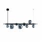 Подвесная люстра Indigo Canto 11026/10PL Black V000241 - фото №1