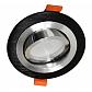 Встраиваемый светильник Lumina Deco Duka LDC 8062-D90 BK+SL - фото №1