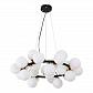 Подвесная люстра Lumina Deco Marsiada LDP 6033-25 BK+GD - фото №1