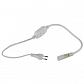 Источник питания для светодиодной ленты ЭРА LS-power cord-220-3528 Б0004967 - фото №1