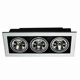 Встраиваемый светильник Arte Lamp Technika A5930PL-3SI