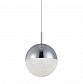 Подвесной светодиодный светильник Crystal Lux Pio SP1 D150 Chrome - фото №3
