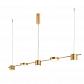 Подвесной светодиодный светильник Crystal Lux Tristan SP5 L1200 Gold - фото №1