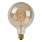 Лампа светодиодная диммируемая Lucide E27 5W 2200K дымчатая 49063/05/65 - фото №2