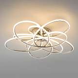 Потолочный светодиодный светильник Eurosvet 90143/5 хром