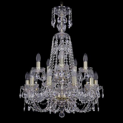 Подвесная люстра Bohemia Ivele 1406/10+5/195/XL-80/2d G