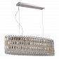 Подвесной светильник Crystal Lux Lirica SP10 L900 Chrome/Gold-Transparent - фото №1