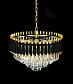 Подвесная люстра Lumina Deco Funneli LDP 6003-500 BK+F.GD - фото №2