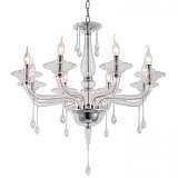 Люстра Crystal Lux Monica SP8 Chrome/Transparent