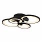 Потолочная светодиодная люстра iLedex Ring A001/4 BK - фото №4