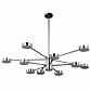 Подвесная люстра Crystal Lux Goracio SP10+1 D1100 Chrome - фото №1