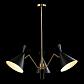 Подвесная люстра Crystal Lux Joven SP3 Gold/Black - фото №2