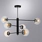 Потолочная люстра Arte Lamp Segin A3566PL-6BK - фото №3