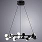Подвесная светодиодная люстра Arte Lamp Dexter A3619SP-18BK - фото №3