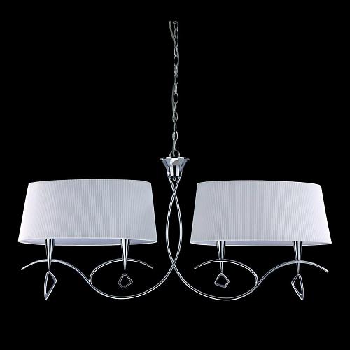 Подвесная люстра Mantra Mara Chrome - White 1642