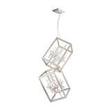 Подвесная люстра Lucia Tucci Inessa 3850.8 Silver