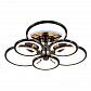 Потолочная светодиодная люстра Profit Light 8077/3+3 PBK - фото №1