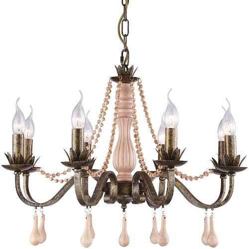 Подвесная люстра Arte Lamp Rosario A1832LM-8GA