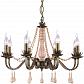 Подвесная люстра Arte Lamp Rosario A1832LM-8GA - фото №1