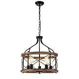 Подвесная люстра Indigo Camino 10017/5P Black V000206