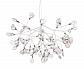 Подвесная светодиодная люстра Crystal Lux Evita SP63 White/Transparent - фото №2
