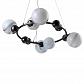 Подвесная люстра Crystal Lux Salvadore SP6H Black Chromium - фото №3