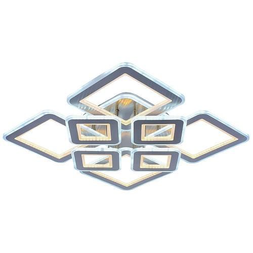 Потолочная светодиодная люстра Profit Light 8009/4+4 NKL A