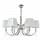 Подвесная люстра Crystal Lux Marsela SP-PL6 Nickel - фото №1