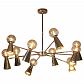 Подвесная люстра Loft IT Halley 10046/10 Gold - фото №3