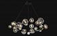 Подвесная люстра Crystal Lux Agata SP24 V2 Black/Transparente - фото №5