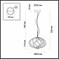 Подвесной светодиодный светильник Odeon Light Leona 4025/99L - фото №2