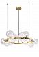 Подвесная люстра Crystal Lux Agata SP15 V2 Gold/Transparente - фото №4