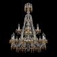 Подвесная люстра Bohemia Ivele 1410/10+5/240/XL-91/2d G V1003 - фото №1