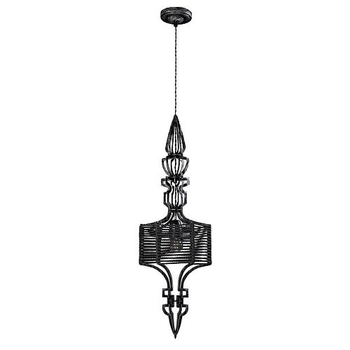 Подвесной светильник Crystal Lux Prima SP1 A Black-Silver/Black