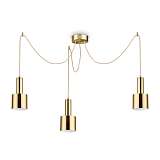 Подвесная люстра Ideal Lux Holly SP3 Ottone Satinato 231600
