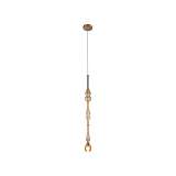 Подвесной светильник Crystal Lux Lux New SP1 D Amber