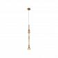 Подвесной светильник Crystal Lux Lux New SP1 D Amber - фото №1