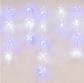 Светодиодная гирлянда Uniel занавес 220V белый ULD-E5505-196/DTK WHITE-BLUE IP20 STARS-1 UL-00001410 - фото №1