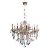 Подвесная люстра Ideal Lux Florian SP12 Oro 035611