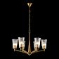 Подвесная люстра Crystal Lux Laura SP-PL6 Bronze - фото №4