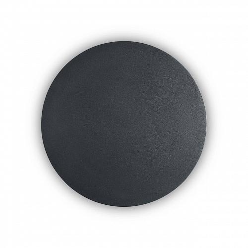 Настенно-потолочный светодиодный светильник Ideal Lux Cover Ap D15 Round Nero 195742
