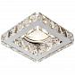 Встраиваемый светильник Ambrella light Crystal K110 CL/CH - фото №1