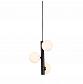Подвесной светильник Lumina Deco Barica LDP 6031-3 BK+MD - фото №1