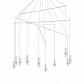 Подвесная люстра Ideal Lux Pop SP10 Bianco 186801 - фото №1