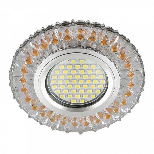 Встраиваемый светильник Fametto Luciole DLS-L138 Gu5.3 Glassy/Light Tea