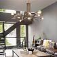 Подвесная люстра Ideal Lux Triumph Sp8 Ottone Antico 160269 - фото №3