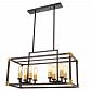 Подвесная люстра Lumina Deco Waldorf LDP 1140-8 BK+MD - фото №7