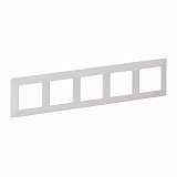 Рамка 5-постовая Legrand Valena Life Белая 754005