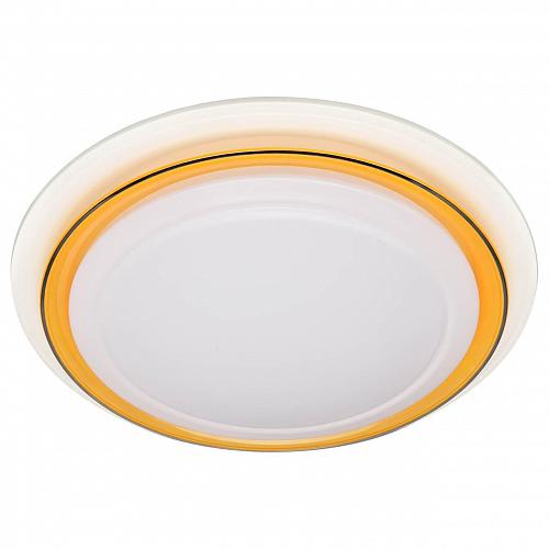 Потолочный светодиодный светильник ЭРА SPB-6-24-3К Classic желтый кант Б0029618